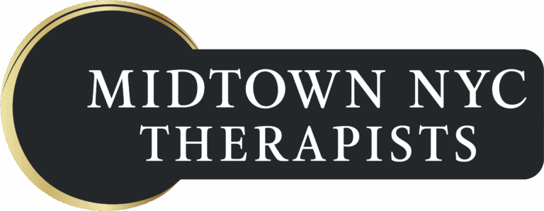 Midtown NYC Therapists logo featuring the practice name in a clean, professional design