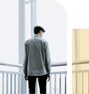 Individual seeking NYC therapy for professionals managing stress, anxiety, and life transitions in high-demand environments.