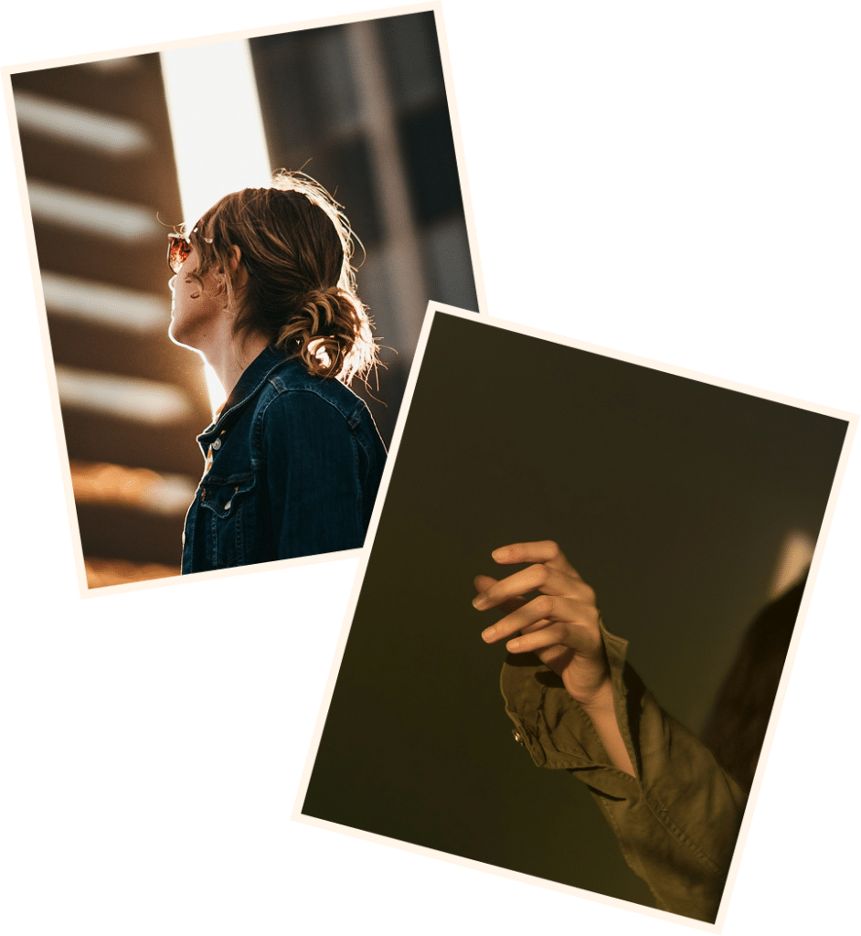 Hand reaching outward toward soft shadows on a wall, creating a reflective mood suggesting connection, curiosity, and depth